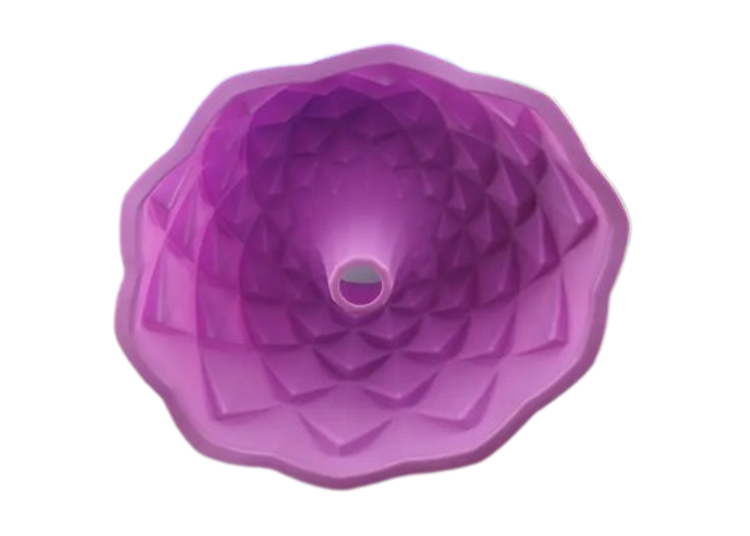 Εικόνα για Φόρμα Σιλικόνης Flower 23,5x8,3  εκ. Μωβ Sugar Love