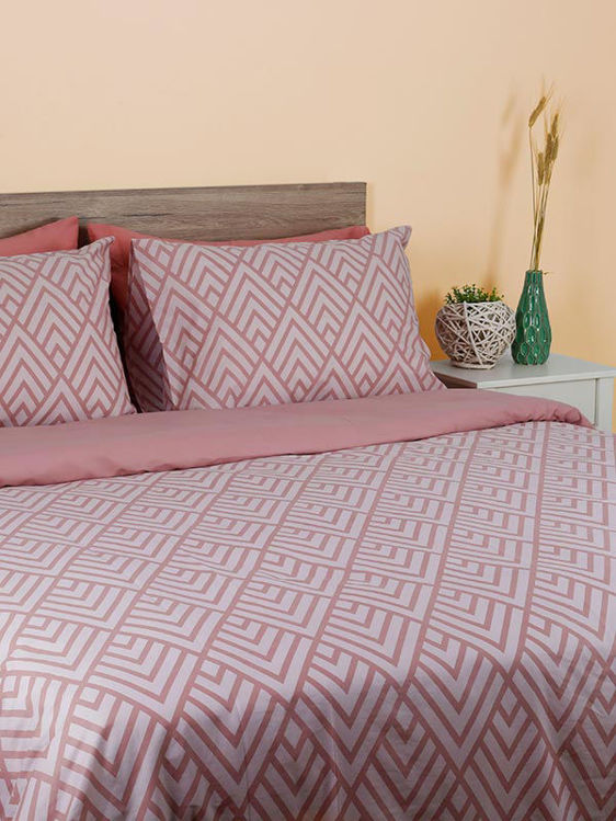 Εικόνα για Παπλωματοθήκη Cotton Feelings 2036 Pink Μονή (170x250)