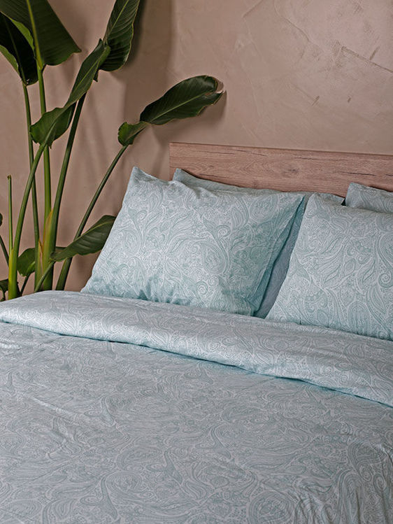 Εικόνα για Παπλωματοθήκη Cotton Feelings 2040 Aqua Μονή (170x250)