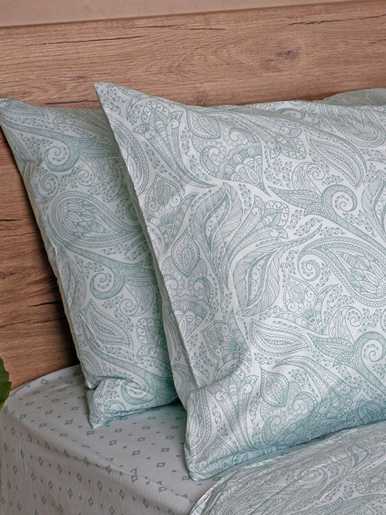 Εικόνα για Παπλωματοθήκη Cotton Feelings 2040 Aqua Μονή (170x250)