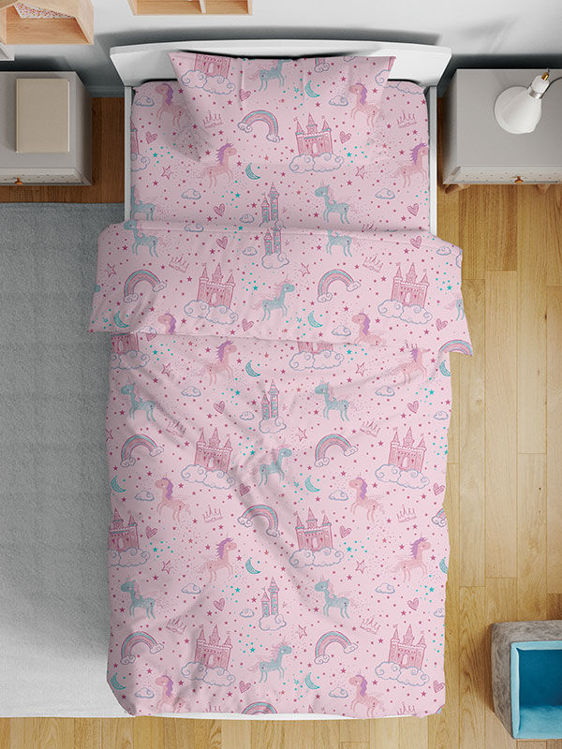 Εικόνα για Σετ Σεντόνια Flannel 36 Μονό με λάστιχο(105x205+30)