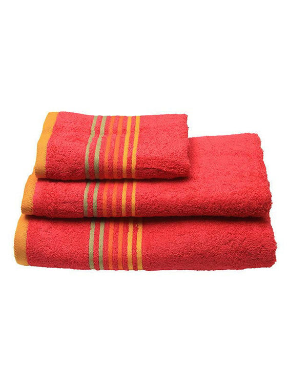 Εικόνα για Πετσέτα πενιέ Stripes Fuchsia Χεριών (40x60)