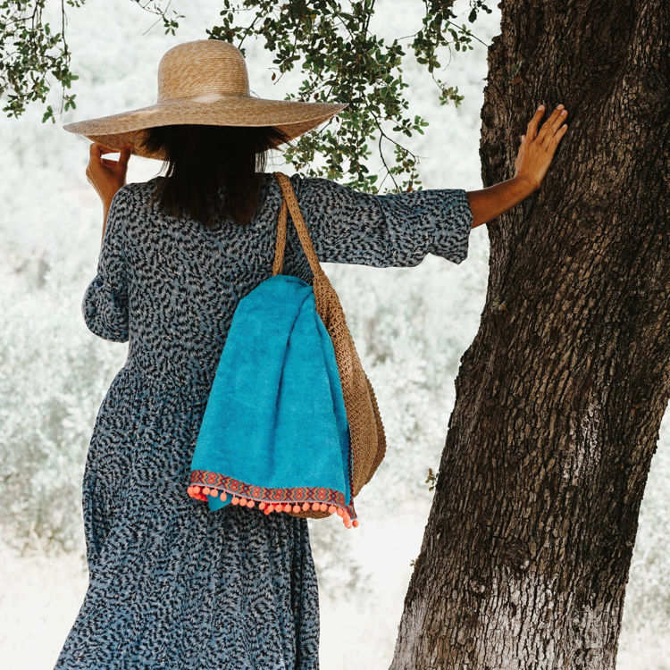 Εικόνα για Πετσέτα Θαλάσσης Boho ΤιρκουάζΠετσέτα Θαλάσσης 80x160