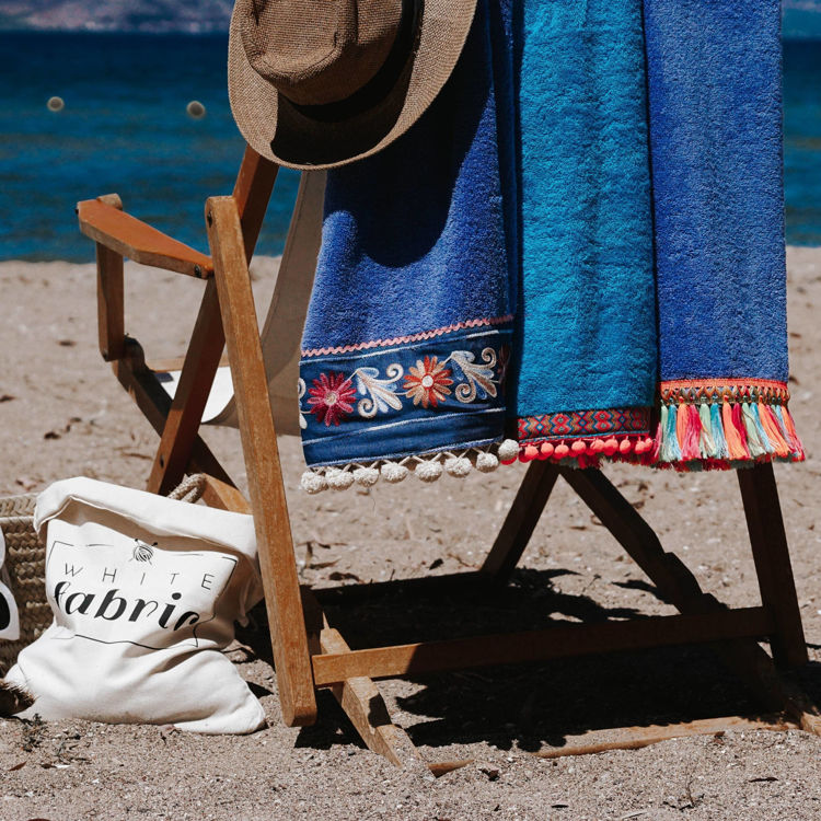 Εικόνα για Πετσέτα Θαλάσσης Boho ΤιρκουάζΠετσέτα Θαλάσσης 80x160