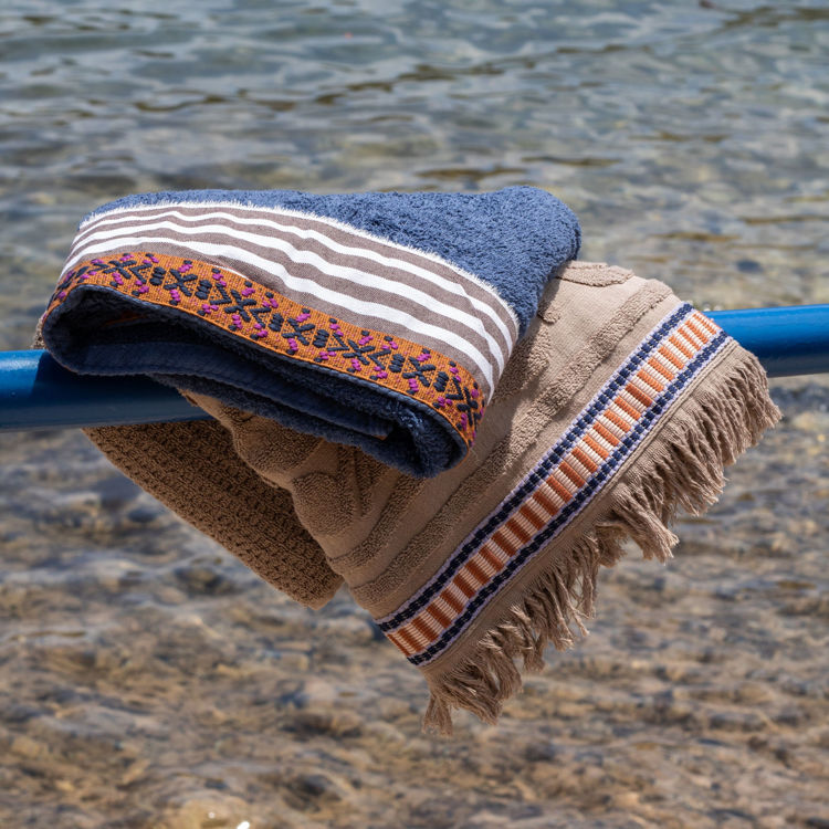 Εικόνα για Πετσέτα Θαλάσσης Sunweft ΜπλεΠετσέτα Θαλάσσης 80x160