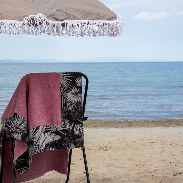 Εικόνα για Πετσέτα Θαλάσσης Lunarae ΡοζΠετσέτα Θαλάσσης 80x160