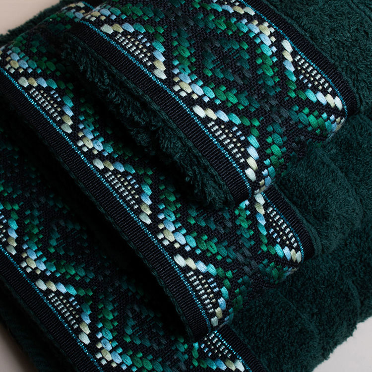 Εικόνα για Βαμβακερή Χειροποίητη Πετσέτα Kella ΚυπαρισσίΠετσέτα Προσώπου 50x100