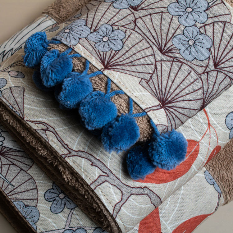 Εικόνα για Βαμβακερή Χειροποίητη Πετσέτα Filma ΜπεζΣετ Πετσέτες 30x50 - 50x100 - 80x150