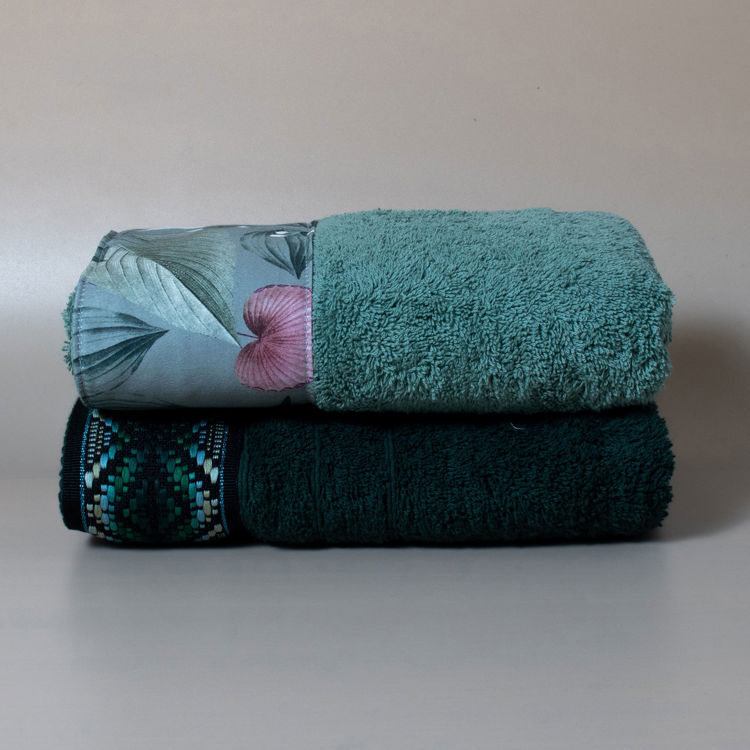 Εικόνα για Σετ Βαμβακερές Χειροποίητες Πετσέτες Προσώπου Somet MultiΠετσέτα Προσώπου 50x100