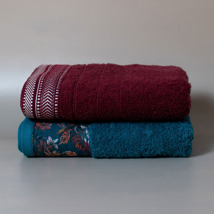 Εικόνα για Σετ Βαμβακερές Χειροποίητες Πετσέτες Προσώπου Wilma MultiΠετσέτα Προσώπου 50x100