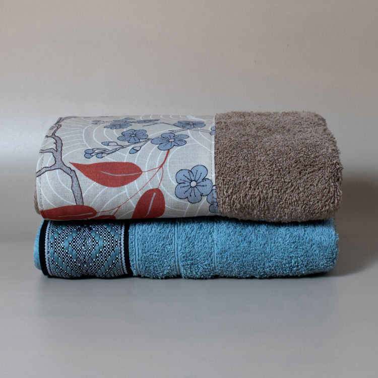 Εικόνα για Σετ Βαμβακερές Χειροποίητες Πετσέτες Προσώπου Filma MultiΠετσέτα Προσώπου 50x100