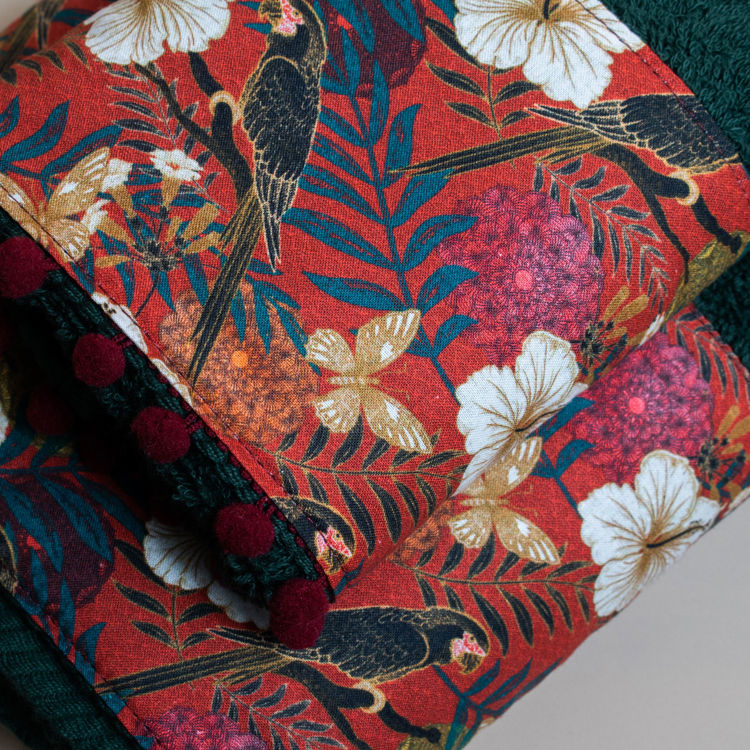 Εικόνα για Βαμβακερή Χειροποίητη Πετσέτα Forest ΠράσινηΠετσέτα Χειρός 30x50