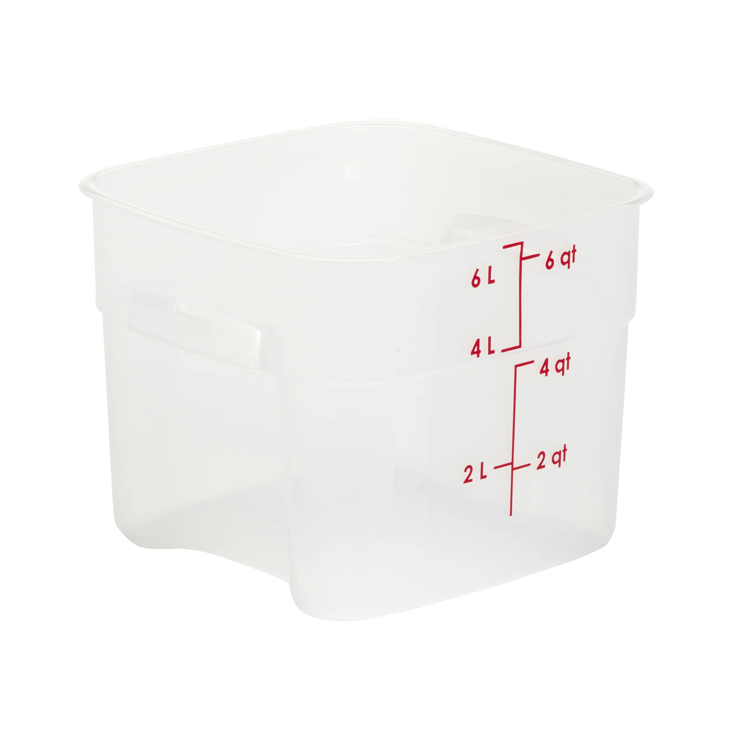 Εικόνα για ΔΟΧΕΙΟ ΤΕΤΡΑΓΩΝΟ 5,7L CAMBRO  6SFSPROPP190 FRESHPRO RA