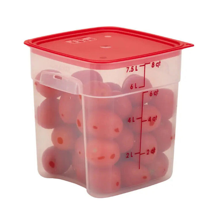 Εικόνα για ΔΟΧΕΙΟ ΤΕΤΡΑΓΩΝΟ 7,6L CAMBRO  8SFSPROPP190 FRESHPRO RA